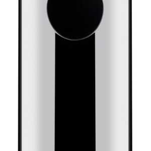 Caixote do lixo vertical com cinzeiro, 33L, ø240x(H)660mm