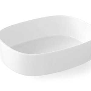 Assadeira círculo truncado, 245x187x(H)62mm