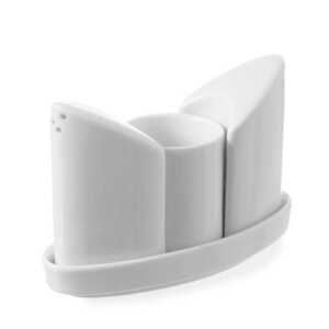 Conjunto para sal, pimenta e palitos, pimenta, sal e palitos, 125x54x(H)90mm