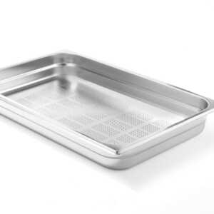 Recipiente Gastronorm 1/1 perfurado, GN 1/1, 14L, (H)100mm