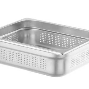 Recipiente Gastronorm 1/3 perfurado, GN 1/3, 2,5L, (H)65mm
