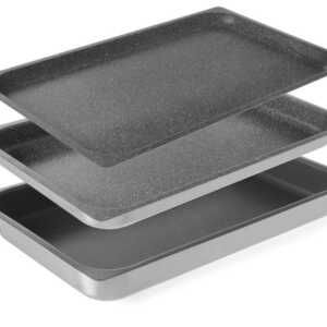 Tabuleiro com revestimento antiaderente, GN 1/1, 530x325x(H)40mm