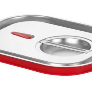 Tampa Gastronorm com aro em silicone, GN 1/2, 265x325mm
