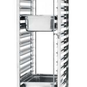 Carrinho para tabuleiros – 15 x GN 1/1, 440x610x(H)1710mm