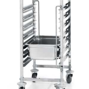 Carrinho para tabuleiros – 7 x GN 1/1, 445x615x(H)945mm