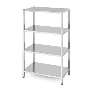 Estante de armazenamento com 4 prateleiras - para automontagem