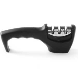 Afiador de facas, Preto, 200x46x(H)75mm