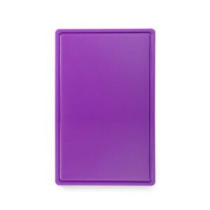 Tábua de corte HACCP Gastronorm 1/1, GN 1/1, Roxo, 530x325mm