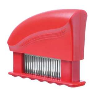 Amaciador de carne 51 lâminas, Vermelho, 42x150x(H)118mm
