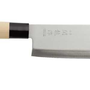 Faca japonesa Nakiri, Preto, (L)290mm