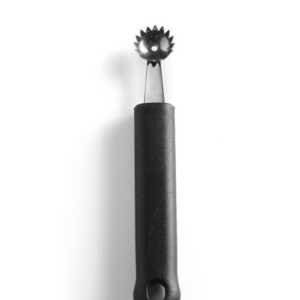 Cortador de bolas de melão serrilhado, Preto, (L)150mm