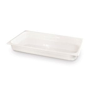Recipiente Gastronorm 1/1, GN 1/1, 9L, Branco, 530x325x(H)65mm