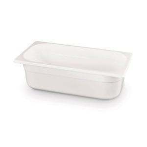 Recipiente Gastronorm 1/3, GN 1/3, 2,5L, Branco, 325x176x(H)65mm