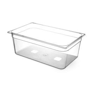Recipiente Gastronorm 1/1, GN 1/1, 28L, Transparente, 530x325x(H)200mm