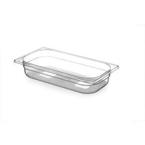 Recipiente Gastronorm 1/3, GN 1/3, 2,5L, Transparente, 325x176x(H)65mm