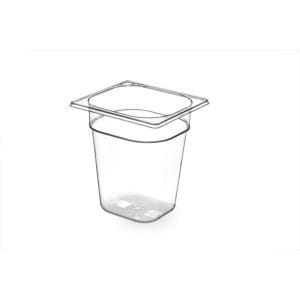 Recipiente Gastronorm 1/6, GN 1/6, 3,4L, Transparente, 176x162x(H)200mm