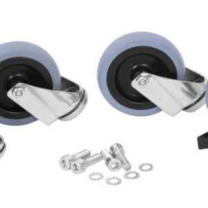 Conjunto de 4 rodas para base