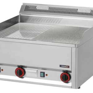 Placa de grelhar cromada estriada texturizada 66