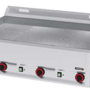 Placa de grelhar cromada estriada texturizada 99