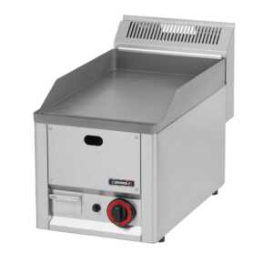 Placa de grelhar em ferro fundido lisa 33 gás