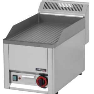 Placa de grelhar em ferro fundido estriada 33