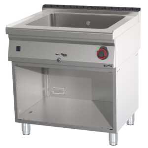 Banho-maria GN 2/1 200 mm com válvula de drenagem e base 80