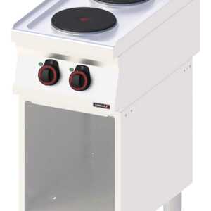 Fogão elétrico 2 bocas com base 40