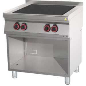 Fogão elétrico 4 placas com base 80