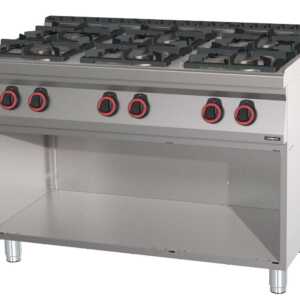 Fogão a gás 6 bocas com base 120