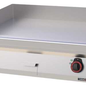 Placa de grelhar cromada lisa 80