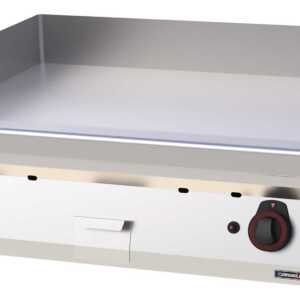 Placa de grelhar cromada lisa gás 80