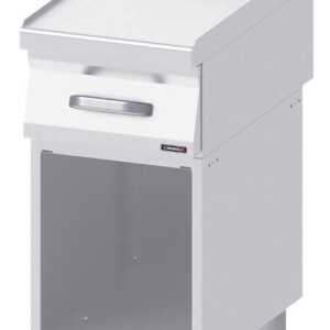 Bancada neutra 1 gaveta 40 com base