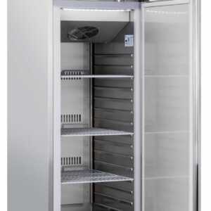 Armário negativo 546 L aço inoxidável