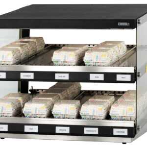 Vitrina aquecida - Passe-Burger 80