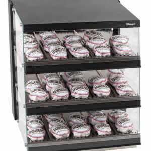 Vitrina aquecida - Passe-Burger 80-3
