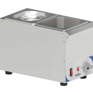 Banho-maria para molhos 2 x GN 1/6 compacto