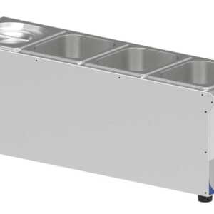 Banho-maria para molhos 4 x GN 1/6 compacto