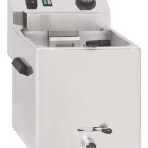 Cozedor de massa elétrico com válvula de drenagem - 1 cesto