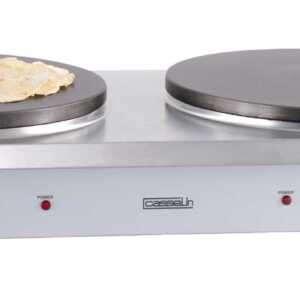 Máquina de crepes dupla 35 elétrica