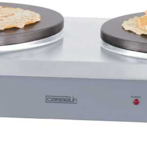Máquina de crepes dupla 40 elétrica