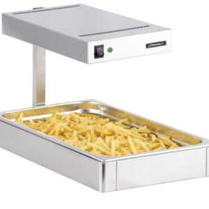 Aquecedor de alimentos fritos GN 1/1