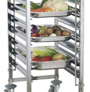 Carrinho de transporte de tabuleiros 7 x GN 1/1