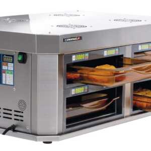 Armário de serviço vertical de conservação e manutenção da temperatura