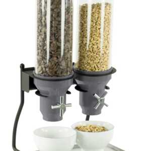 Dispensador de cereais 2 tubos