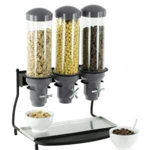 Dispensador de cereais 3 tubos