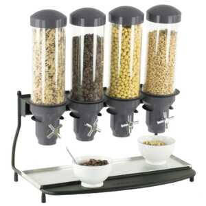 Dispensador de cereais 4 tubos