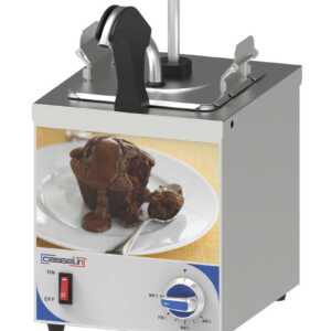 Dispensador de molhos com bomba e bico aquecido