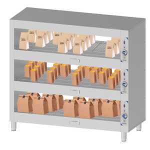 Prateleira aquecida 100