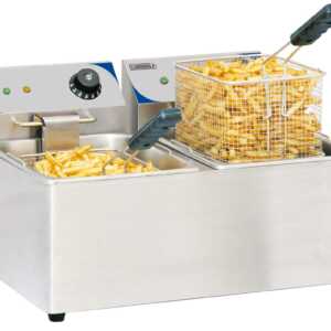 Fritadeira elétrica 2 x 8 litros