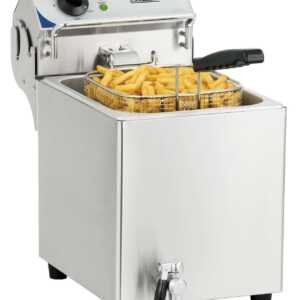 Fritadeira elétrica com válvula de drenagem 7 litros